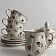 Винтаж: Чайно кофейный сервиз Villeroy&Boch серия. Сервизы винтажные. OLD CHIC. Ярмарка Мастеров.  Фото №5
