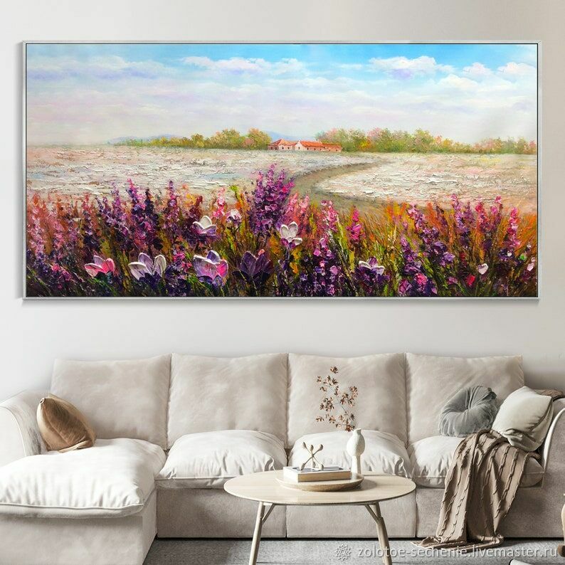 Картина на холсте Цветочная живопись Красивые картины маслом с цветами ...