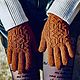 Заказать Перчатки из шерсти с кашемиром. Malina-knit. Ярмарка Мастеров. . Перчатки Фото №3