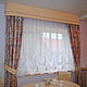 Curtains for dining room lilac and beige. Curtains1. Designer-Mart (designer-mart). Online shopping on My Livemaster.  Фото №2