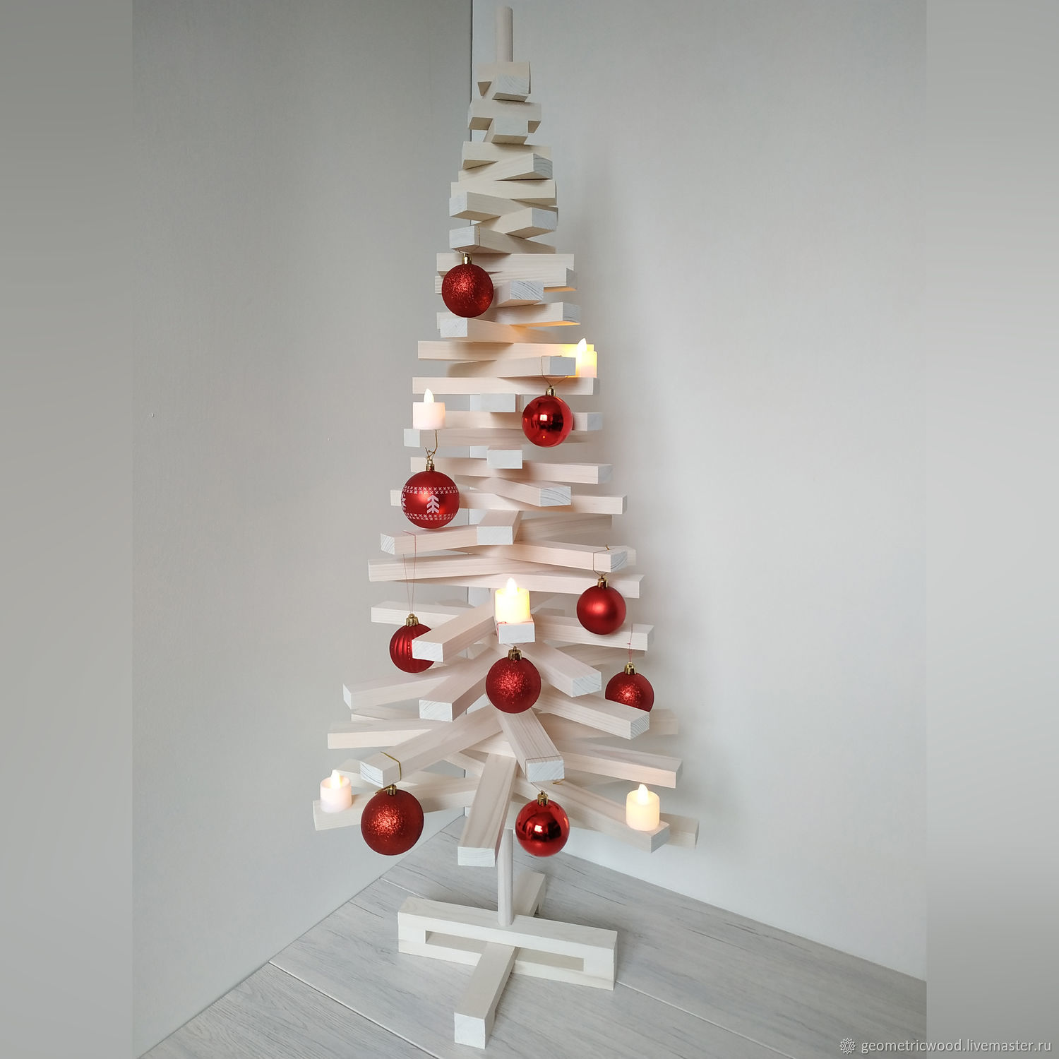 Новогодняя искусственная елка из дерева 120 см в интернет-магазине на ...