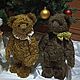  Бурый мишка 44 см с ревуном. Мишки Тедди. Ручные мишки Тедди (tamedteddybears). Ярмарка Мастеров.  Фото №6