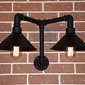 Настольная лампа в стиле Лофт (Loft), Индастриал, Стимпанк