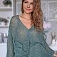 Вязаный кардиган из мохера с люрексом, Кардиганы, Краснодар,  Фото №1