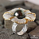 ring 'flower'. Rings. jewelart. Online shopping on My Livemaster.  Фото №2