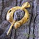 Wooden hair pin shawl pin. Fibula brooch. Woollywood_woodcarving. My Livemaster. Фото №4