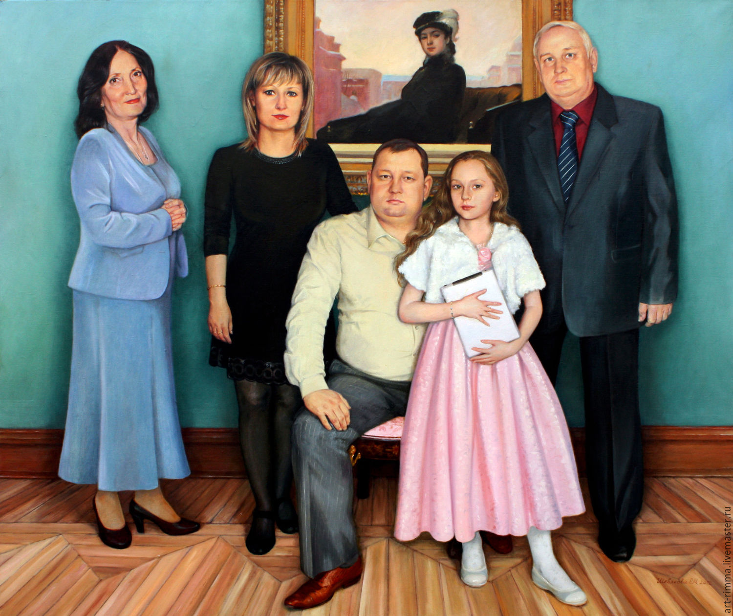 Family portrait, Pictures, Moscow,  Фото №1