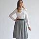 Striped skirt knit, Skirts, Novosibirsk,  Фото №1
