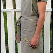 Для дома и интерьера handmade. Livemaster - original item aprons: Bread Baker`s apron.. Handmade.