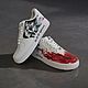 Кастомные кроссовки белые Nike Air Force 1 унисекс ручная роспись. Кроссовки. O-Go-Art.Кастомизация одежды и обуви. Ярмарка Мастеров.  Фото №6