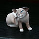 CAT figurine author's gift from papier-mache, Name souvenirs, Moscow,  Фото №1