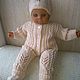knitted Romper for baby. Overall for children. handmade for baby (alenka3). My Livemaster. Фото №6