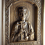 Картины и панно handmade. Livemaster - original item Carved icon 