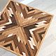 Журнальный стол из дуба в стиле панно. Столы. Lagom Home Wood. Интернет-магазин Ярмарка Мастеров.  Фото №2