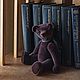 Бархатный. Мишки Тедди. Ручные мишки Тедди (tamedteddybears). Ярмарка Мастеров.  Фото №6