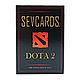Игральные карты на тему компьютерной игры Dota 2.
На каждой карте изображен уникальный герой.
Материал: Профессиональный карточный картон 
Casino Classic Playing card board 370 гр./м.кв