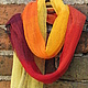 Linen scarf multicolor (72cmx 200cm), Wraps, Jelgava,  Фото №1