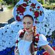 Красивый Кокошник для выступлений. Карнавальные головные уборы. Авторские КОКОШНИКИ И ОДЕЖДА в Русском Стиле. Ярмарка Мастеров.  Фото №5