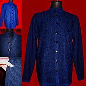 Мужская одежда handmade. Livemaster - original item Tweed linen.Men`s jacket 
