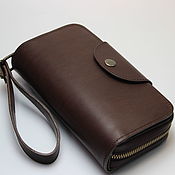 Сумки и аксессуары handmade. Livemaster - original item Wallets: Men`s clutch bag. Handmade.