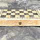 Набор шашки и шахматы ручной работы. Настольные игры. ARTs & CRAFTs. Ярмарка Мастеров.  Фото №6