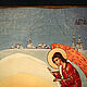 Icon in the nursery 'Holy Blessed Matron of Moscow'. Icons. ikon-art. My Livemaster. Фото №4