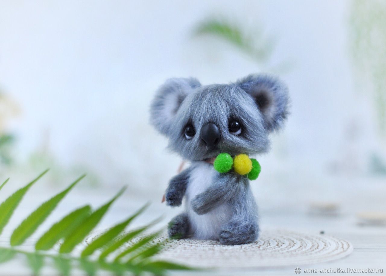 Коала из бисера