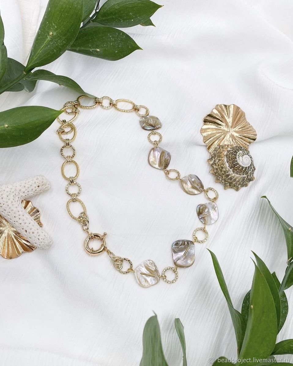 колье комбинированное