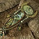 Кулон с росписью "Дорога вверх" (пейзаж, лес, горы, лаковая миниатюра). Подвеска. Евгения Белоусова Истории на камнях. Ярмарка Мастеров.  Фото №6