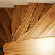 Лестница из массив бука из ценных пород на заказ, Лестницы, Москва,  Фото №1