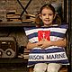 Order Anchor cushion 'mAison Marine' Sailor's House 45h45cm. MaisonMarine. Livemaster. . Pillow Фото №3