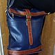 Order Backpack-leather bag 65. Sergei. Livemaster. . Backpacks Фото №3
