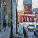 St. Petersburg weekdays. Oil painting. Pictures. StudioMoments. My Livemaster. Фото №4