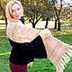 Order Fox wool scarf 'Golden Autumn'. Livedogsnitka (MasterPr). Livemaster. . Scarves Фото №3
