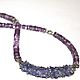 "Lilac" колье. Чокер. Nadin-beads. Ярмарка Мастеров.  Фото №4