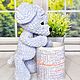 Knitted toy-plush puppy Buddy. Stuffed Toys. Studio knitted decor COZYHOME. Online shopping on My Livemaster.  Фото №2