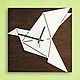 Настенные часы Origami, Часы классические, Москва,  Фото №1