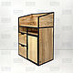 Заказать Буфет для кухни из массива дерева NAMASTE. Мебельный бутик (Wofurniture). Ярмарка Мастеров. . Кухонная мебель Фото №3
