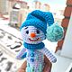 Finger toys Santa Claus snow maiden Christmas tree Snowman New year. Puppet show. sunnytoys-gifts. My Livemaster. Фото №5