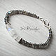 Pulsera con labradorom 'la noche de carnaval' de Plata 925, Bead bracelet, Yaroslavl,  Фото №1