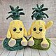Мастер-класс "Вязаный Ананас крючком". Схемы для вязания. Goozell Toys. Интернет-магазин Ярмарка Мастеров.  Фото №2