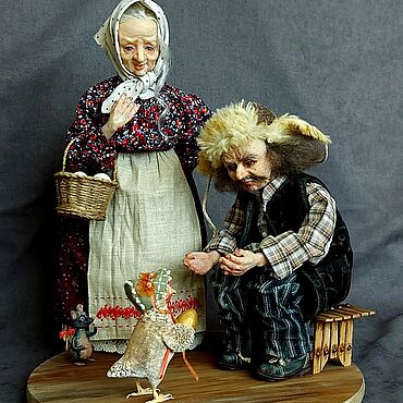 Курочка Ряба. Людмила Заитениди. Куклы и игрушки ручной работы - Ярмарка Мастеров Куклы и игрушки ручной работы. Ярмарка Мастеров - ручная работа Курочка Ряба. Handmade.