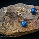 Earrings 'Blue lagoon' - kyanite, gilding. Earrings. Татьяна Петренкофф (Elegance&Style). My Livemaster. Фото №4