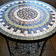 Order Table with a mosaic 'Spring in the mountains'. Marjana. Livemaster. . Tables Фото №3