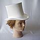 Wedding women's Valentine's cylinder. Sombreros de la boda. Felt Hats Shop. My Livemaster. Фото №4