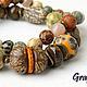Bracelet made from natural materials. Bead bracelet. Grafoli jewellery. Online shopping on My Livemaster.  Фото №2