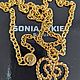 Винтаж: Sonia RYKIEL винтажное колье Сердце с лого. Колье винтажные. JEWELRY VINTAGE (jjewelryvintage). Интернет-магазин Ярмарка Мастеров.  Фото №2