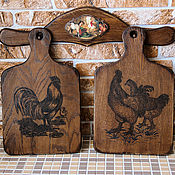 Посуда handmade. Livemaster - original item A set of large cutting boards at the suspension of the 