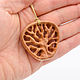 Pendant - amulet 'Tree of Life' (Ash). Pendant. OakForest Wooden Jewelry. My Livemaster. Фото №4