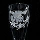 Kinchev and Alice. Engraved glass. Wine Glasses. ArtGraving. My Livemaster. Фото №4